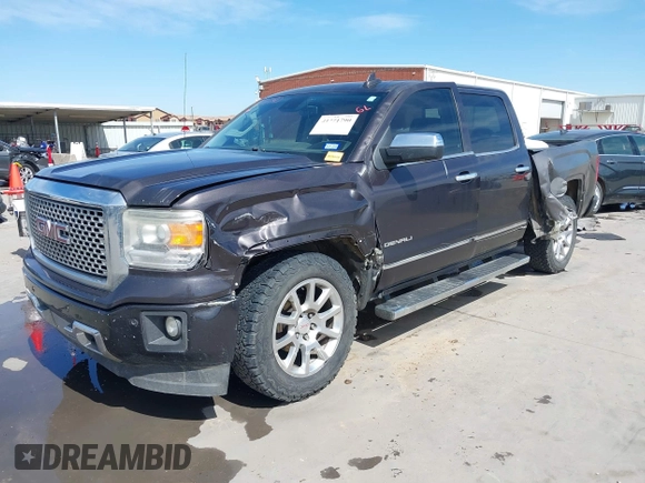 2015 GMC Sierra 1500 Denali with VIN 3GTU2WEJ2FG509236, listed as a IAAI auction lot 41771790 with 219,043 mi miles. Bid and sale history available at carsss.com. Image 19.