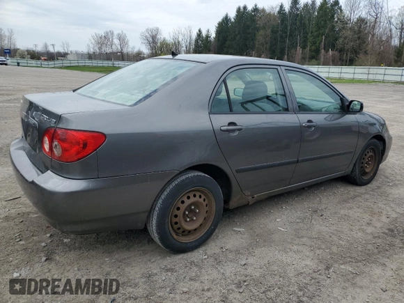 2007 Toyota Corolla CE with VIN 2T1BR30E17C726204, listed as a Copart auction lot 54265735 with 299,999 mi miles and Clean Title. Bid and sale history available at carsss.com. Image 3.