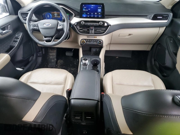 2020 Ford Escape SE Sport Hybrid with VIN 1FMCU9BZ7LUB77042, listed as a Copart auction lot 44685315 with 73,028 mi miles and Salvage Title. Bid and sale history available at DreamBid. Image 8.