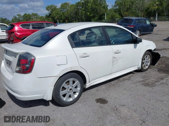 2011 Nissan Sentra SR with VIN 3N1AB6AP9BL640522, listed as a IAAI auction lot 42050309 with 160,867 mi miles and . Bid and sale history available at DreamBid. Image 4.