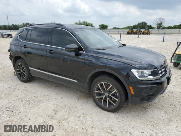 2021 Volkswagen Tiguan SE z VIN 3VV3B7AX4MM075946, wystawiony jako Copart lot #54315625 z przebiegiem 62 399 mil mil oraz Szkoda całkowita • Salvage title. Historia ofert i sprzedaży dostępna na DreamBid. Obrazek 4.