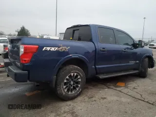 2018 Nissan Titan Pro-4X z VIN 1N6AA1E55JN505223, wystawiony jako Copart lot #85542844 z przebiegiem 113 601 mil mil oraz Szkoda całkowita • Salvage title. Historia ofert i sprzedaży dostępna na DreamBid. Obrazek 3.