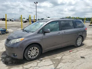 2011 Toyota Sienna XLE AAS with VIN 5TDYK3DC7BS077192, listed as a Copart auction lot 60518545 with 171,002 mi miles and Salvage title. Bid and sale history available at DreamBid. Image 1.