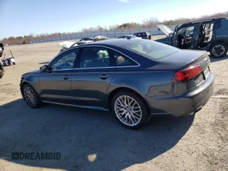 2016 Audi A6 2.0T Premium Plus with VIN WAUGFAFC2GN044967, listed as a Copart auction lot 43932723 with 57,871 mi miles. Bid and sale history available at carsss.com. Image 2.