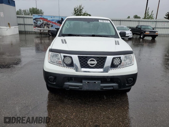 2018 Nissan Frontier SV with VIN 1N6AD0EV5JN744725, listed as a Copart auction lot 57601215 with 61,718 mi miles and Salvage title. Bid and sale history available at DreamBid. Image 5.