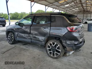 2018 Jeep Compass Limited with VIN 3C4NJDCB0JT399987, listed as a Copart auction lot 59104685 with 71,673 mi miles and Salvage title. Bid and sale history available at DreamBid. Image 2.