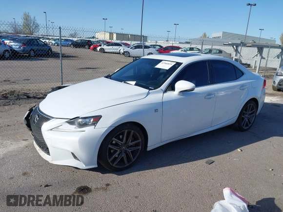 2015 Lexus IS 250 with VIN JTHBF1D27F5058917, listed as a IAAI auction lot 41966824 with 139,051 mi miles and . Bid and sale history available at carsss.com. Image 18.