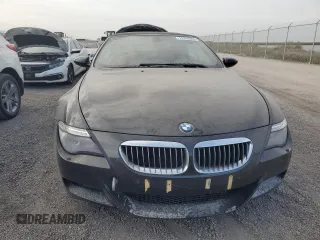 2008 BMW 6 Series M6 with VIN WBSEK93538CY79833, listed as a Copart auction lot 74756244 with 0 mi miles and Salvage Title. Bid and sale history available at carsss.com. Image 5.
