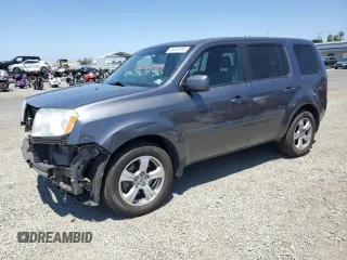 2014 Honda Pilot EX-L with VIN 5FNYF3H76EB028303, listed as a Copart auction lot 56030285 with 187,414 mi miles and Salvage title. Bid and sale history available at DreamBid. Image 1.