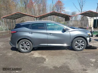 2015 Nissan Murano Platinum with VIN 5N1AZ2MH0FN217772, listed as a IAAI auction lot 41918231 with 168,952 mi miles. Bid and sale history available at carsss.com. Image 12.