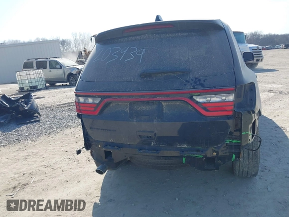 2022 Dodge Durango GT Plus with VIN 1C4RDHDG5NC203439, listed as a IAAI auction lot 41749939 with 37,198 mi miles and . Bid and sale history available at DreamBid. Image 17.