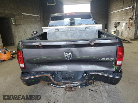 2018 Ram 1500 Express with VIN 1C6RR7FG6JS152176, listed as a Copart auction lot 80736614 with 66,008 mi miles and Non Repairable. Bid and sale history available at carsss.com. Image 6.