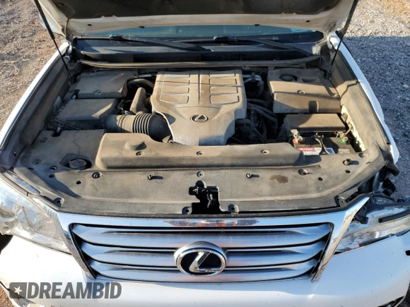 2011 Lexus GX 460 Premium with VIN JTJJM7FX2B5027421, listed as a Copart auction lot 52097425 with 210,362 mi miles and Salvage title. Bid and sale history available at DreamBid. Image 14.