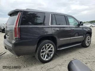 2018 Cadillac Escalade Luxury with VIN 1GYS4BKJ5JR377588, listed as a Copart auction lot 67403014 with 0 mi miles and Salvage Title. Bid and sale history available at carsss.com. Image 3.