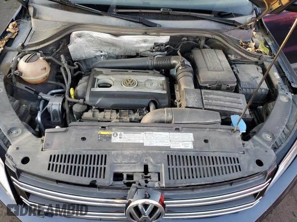 2016 Volkswagen Tiguan S with VIN WVGBV7AX7GW597875, listed as a Copart auction lot 74781864 with 74,175 mi miles and Salvage Title. Bid and sale history available at DreamBid. Image 12.