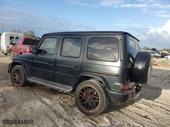 2020 Mercedes-Benz G-Class AMG G 63 with VIN W1NYC7HJ4LX349439, listed as a Copart auction lot 78580584 with NaN miles and Salvage Title. Bid and sale history available at carsss.com. Image 2.