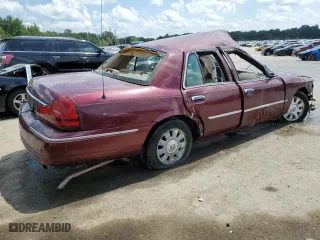 2005 Mercury Grand Marquis LS Premium with VIN 2MEFM75W05X632265, listed as a Copart auction lot 67669494 with 106,028 mi miles and Non Repairable. Bid and sale history available at carsss.com. Image 3.