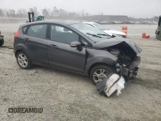 2015 Ford Fiesta SE with VIN 3FADP4EJXFM178855, listed as a Copart auction lot 87652085 with 83,832 mi miles and Salvage Title. Bid and sale history available at carsss.com. Image 4.