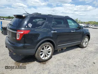 2014 Ford Explorer XLT with VIN 1FM5K8D86EGC18839, listed as a Copart auction lot 53984055 with 158,440 mi miles and Clean Title. Bid and sale history available at carsss.com. Image 3.