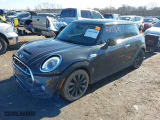 2015 MINI Cooper Hardtop S with VIN WMWXP7C54F2A37754, listed as a IAAI auction lot 41153690 with 99,528 mi miles. Bid and sale history available at carsss.com. Image 18.