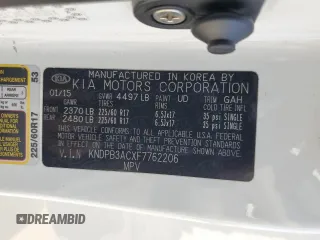 2015 Kia Sportage LX with VIN KNDPB3ACXF7762206, listed as a Copart auction lot 50105285 with 216,190 mi miles and Salvage Title. Bid and sale history available at DreamBid. Image 15.