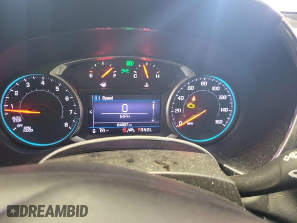2020 Chevrolet Equinox LT z VIN 2GNAXJEV5L6233921, wystawiony jako IAAI lot #42466454 z przebiegiem 64 667 mil mil oraz . Historia ofert i sprzedaży dostępna na DreamBid. Obrazek 14.