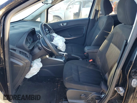 2020 Ford EcoSport SE with VIN MAJ6S3GLXLC341470, listed as a Copart auction lot 49461355 with 55,363 mi miles and Salvage Title. Bid and sale history available at DreamBid. Image 7.