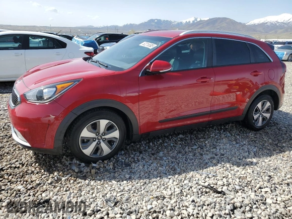 2018 Kia Niro EX with VIN KNDCC3LC1J5127310, listed as a Copart auction lot 52216535 with 118,018 mi miles and Salvage Title. Bid and sale history available at carsss.com. Image 1.