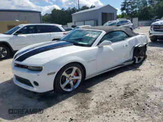 2015 Chevrolet Camaro LT z VIN 2G1FF3D30F9270741, wystawiony jako Copart lot #56735745 z przebiegiem 95 354 mil mil oraz Czysty tytuł • Clean title. Historia ofert i sprzedaży dostępna na DreamBid. Obrazek 1.