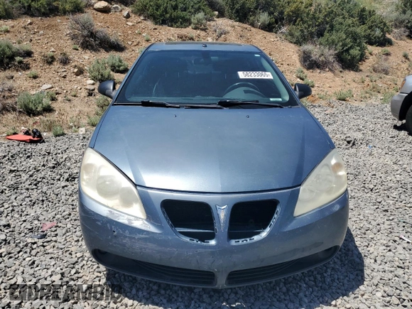 2006 Pontiac G6 GT with VIN 1G2ZH158264193777, listed as a Copart auction lot 58233065 with 140,501 mi miles and Salvage title. Bid and sale history available at DreamBid. Image 5.