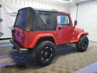 2003 Jeep Wrangler X with VIN 1J4FA39S93P307797, listed as a Copart auction lot 45927855 with 59,914 mi miles and Clean Title. Bid and sale history available at carsss.com. Image 3.