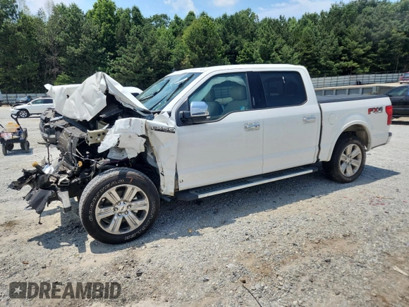 2020 Ford F-150 XL with VIN 1FTEW1E49LKF31972, listed as a Copart auction lot 62227745 with 77,754 mi miles and Salvage title. Bid and sale history available at DreamBid. Image 1.