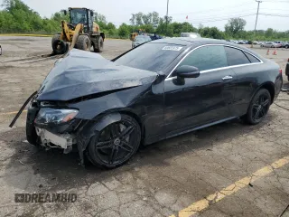 2018 Mercedes-Benz E 400 with VIN WDD1J6GB0JF011709, listed as a Copart auction lot 60665975 with 99,241 mi miles and Salvage title. Bid and sale history available at DreamBid. Image 1.
