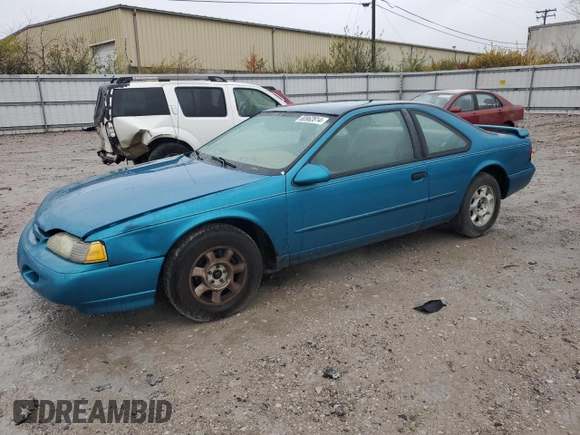 1994 Ford Thunderbird LX with VIN 1FALP6243RH223519, listed as a Copart auction lot 80962814 with 125,016 mi miles and Salvage Title. Bid and sale history available at DreamBid. Image 1.
