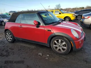 2008 MINI Convertible с VIN WMWRF33518TF68461, выставлен на аукционе Copart как лот 84168304 с пробегом 153 964 миль миль и Списание • Salvage title. История ставок и продаж доступна на DreamBid. Изображение 4.