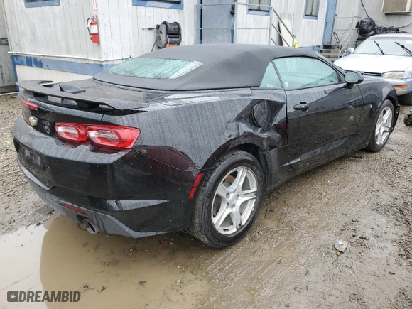 2023 Chevrolet Camaro 1LT with VIN 1G1FB3DX1P0139697, listed as a Copart auction lot 44253805 with 34,326 mi miles and Salvage Title. Bid and sale history available at carsss.com. Image 3.
