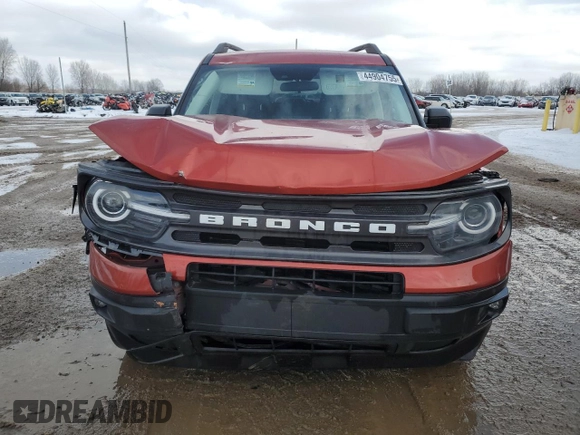 2023 Ford Bronco Sport Big Bend z VIN 3FMCR9B61PRD34066, wystawiony jako Copart lot #44904755 z przebiegiem 21 877 mil mil oraz Szkoda całkowita • Salvage title. Historia ofert i sprzedaży dostępna na DreamBid. Obrazek 5.