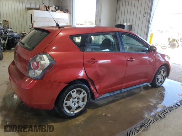 2009 Pontiac Vibe w/1SB with VIN 5Y2SP67059Z439698, listed as a Copart auction lot 75320774 with 132,107 mi miles and Salvage Title. Bid and sale history available at carsss.com. Image 3.