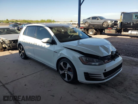 2017 Volkswagen GTI S z VIN 3VW547AU4HM073477, wystawiony jako Copart lot #57528365 z przebiegiem 99 954 mil mil oraz Szkoda całkowita • Salvage title. Historia ofert i sprzedaży dostępna na DreamBid. Obrazek 4.
