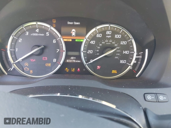 2019 Acura MDX с VIN 5J8YD4H33KL033106, выставлен на аукционе IAAI как лот 41764107 с пробегом 72 770 миль миль и . История ставок и продаж доступна на DreamBid. Изображение 7.