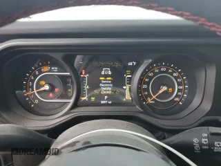 2024 Jeep Wrangler Rubicon X with VIN 1C4RJXFG2RW153197, listed as a Copart auction lot 76521384 with 3,897 mi miles and Salvage title. Bid and sale history available at DreamBid. Image 9.