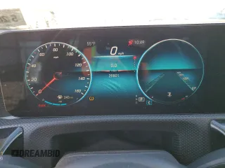 2021 Mercedes-Benz CLA with VIN W1K5J4HBXMN199220, listed as a Copart auction lot 86673214 with 29,801 mi miles and Salvage Title. Bid and sale history available at carsss.com. Image 9.