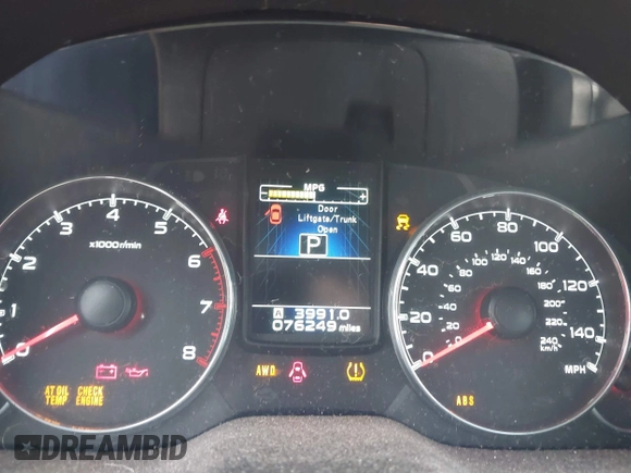 2013 Subaru Legacy Limited with VIN 4S3BMBK6XD3030153, listed as a IAAI auction lot 42280145 with 76,249 mi miles and . Bid and sale history available at DreamBid. Image 7.