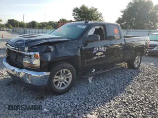 2017 Chevrolet Silverado 1500 LT with VIN 1GCRCREC1HZ247072, listed as a Copart auction lot 53826945 with 266,164 mi miles and Salvage Title. Bid and sale history available at DreamBid. Image 1.