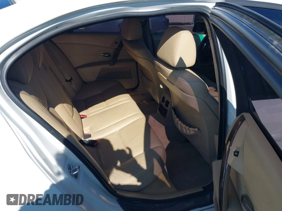 2007 BMW 5 Series 530i with VIN WBANE735X7CM55869, listed as a IAAI auction lot 42228854 with 224,397 mi miles and . Bid and sale history available at DreamBid. Image 8.