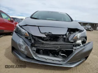 2023 Nissan LEAF S with VIN 1N4AZ1BV2PC554003, listed as a Copart auction lot 50589395 with 25,261 mi miles and Salvage Title. Bid and sale history available at DreamBid. Image 5.