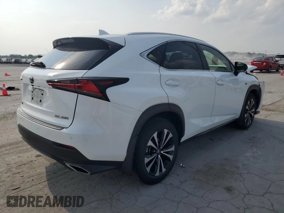 2020 Lexus NX 300 F Sport z VIN JTJSARDZ1L2235368, wystawiony jako Copart lot #59617305 z przebiegiem 53 181 mil mil oraz Szkoda całkowita • Salvage title. Historia ofert i sprzedaży dostępna na DreamBid. Obrazek 3.