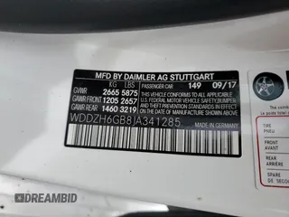 2018 Mercedes-Benz E 400 with VIN WDDZH6GB8JA341285, listed as a Copart auction lot 66700934 with Not Provided miles and Salvage Title. Bid and sale history available at DreamBid. Image 13.