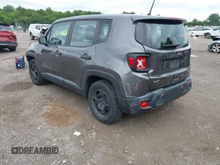 2019 Jeep Renegade Sport with VIN ZACNJAAB3KPK17836, listed as a IAAI auction lot 42351057 with 52,318 mi miles and . Bid and sale history available at DreamBid. Image 3.