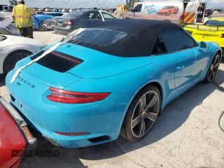 2018 Porsche 911 Carrera S with VIN WP0CB2A98JS147303, listed as a Copart auction lot 73758284 with Not Provided miles and Non Repairable. Bid and sale history available at carsss.com. Image 3.